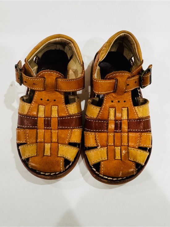 petit shoes Other - Petit Shoes Vintage Toddler Boys Leather Huarache Sandals Spain Size 25 / US 8.5